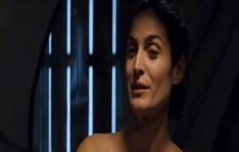 Carrie Anne Moss Showering Nude In Red Planet