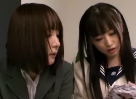 Naughty Japanese Schoolgirls Want Some Lesbian Love