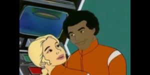 Black On Blonde Cartoon Interracial