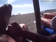 Handjob And Jerking At Public Beach