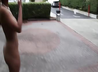 Black Woman Fully Nude In Public