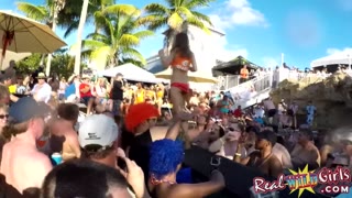 Naked Pool Bar Party Wet Pussy Contest In Key West