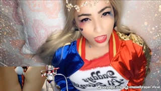 Harley Quinn Beautiful Agony HITACHI Female Orgasm