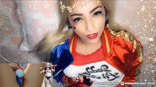 Harley Quinn Beautiful Agony HITACHI Female Orgasm