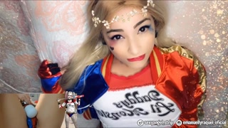 Harley Quinn Beautiful Agony HITACHI Female Orgasm