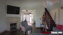 Brunette Teen Babe Gets It Hard From Obsessed Ex