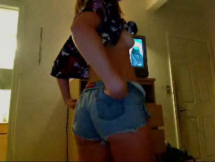 Teen Stripping On Webcam